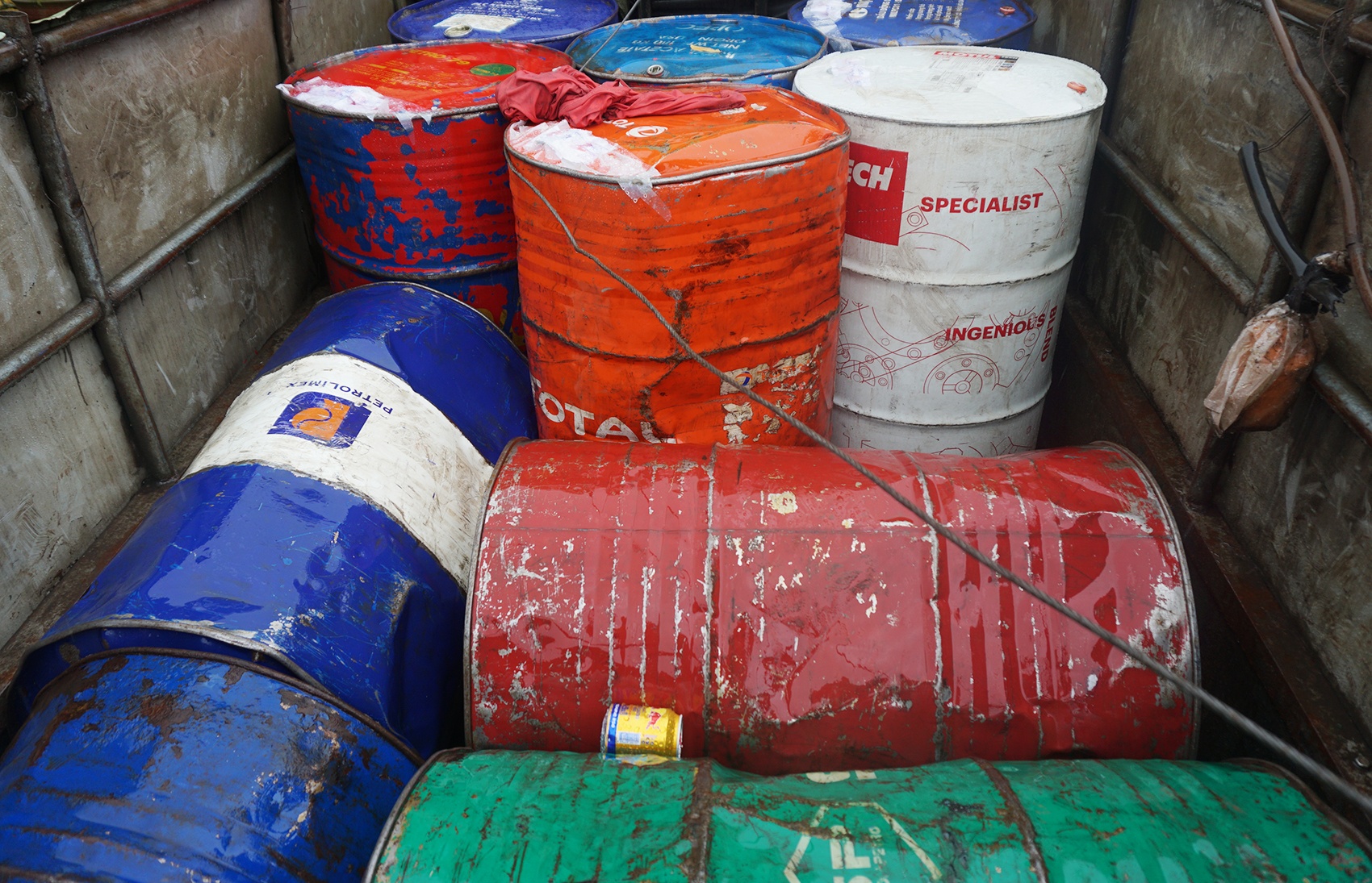 Cho xang dau khong ro nguon goc anh 2