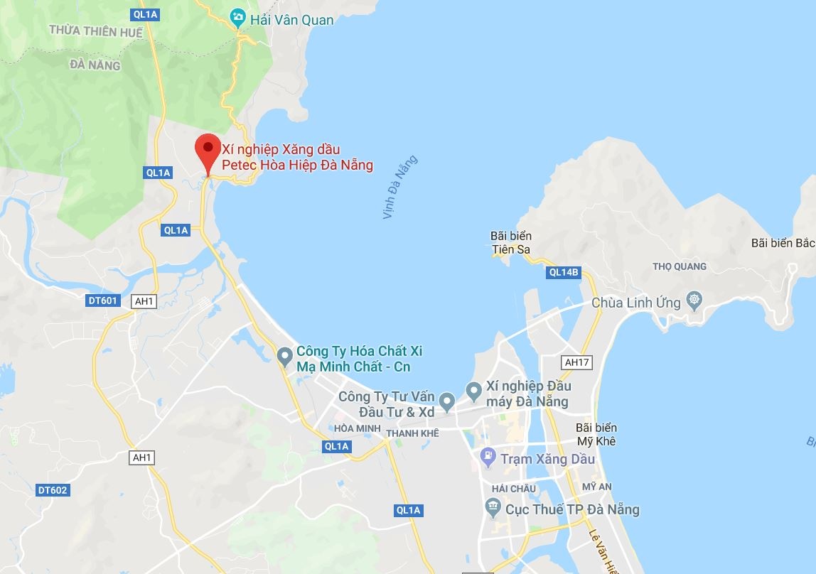 Tau cho dau dam vao tru cau o Da Nang anh 3