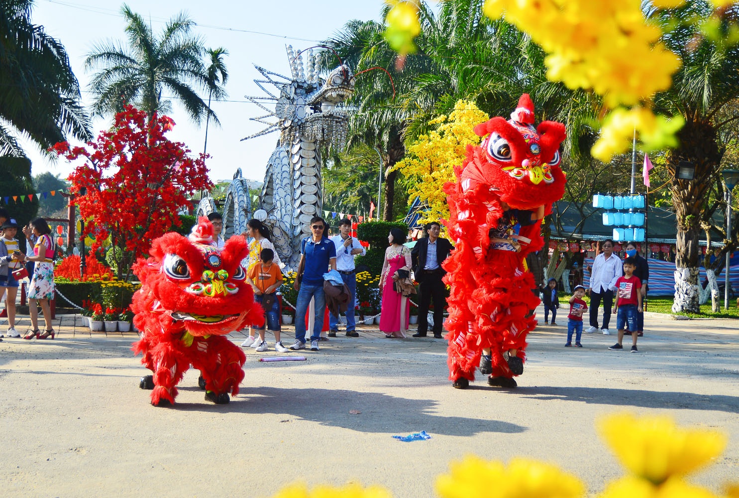 Nguoi dan di le chua ngay dau nam anh 10