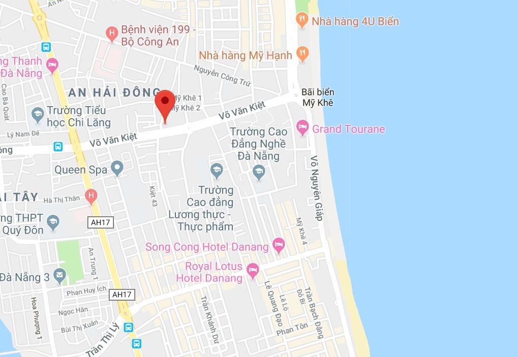 Tong vao xe do ben duong o Da Nang anh 2