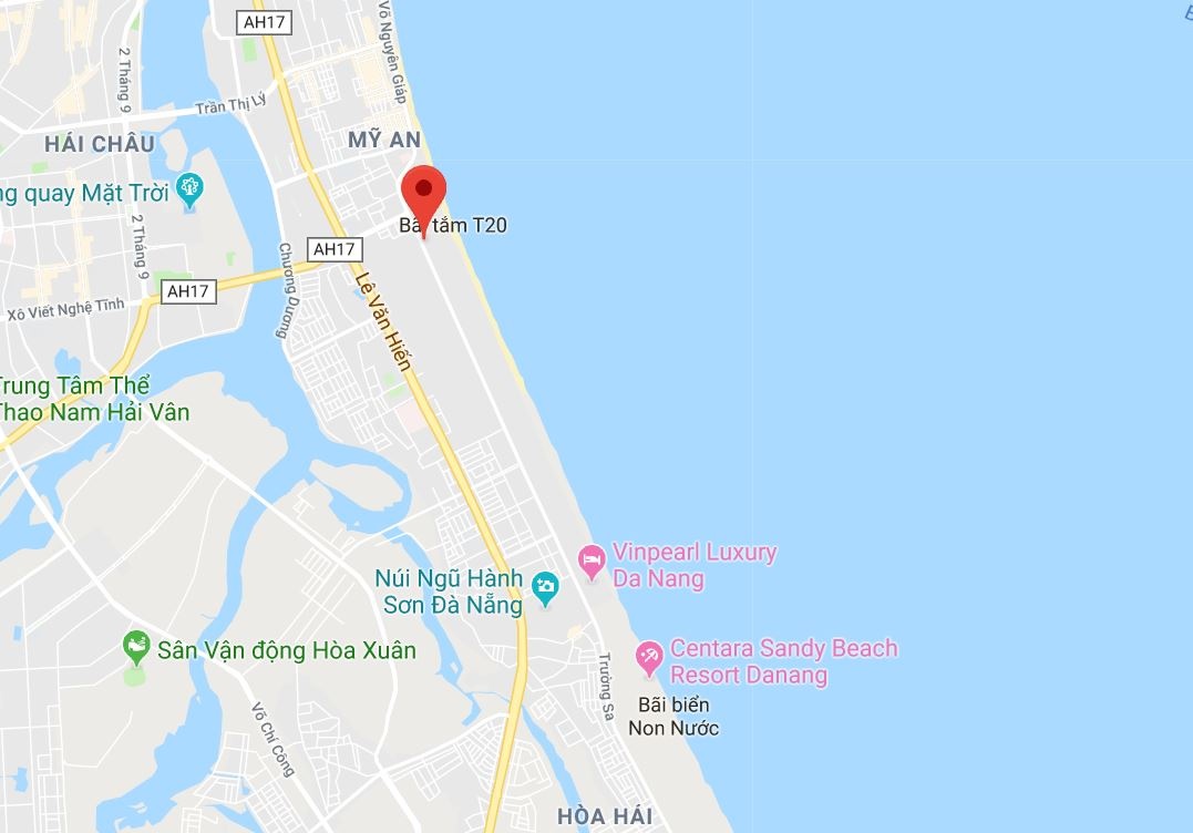 Nam thanh nien dung gach nem kinh xe o da nang anh 2