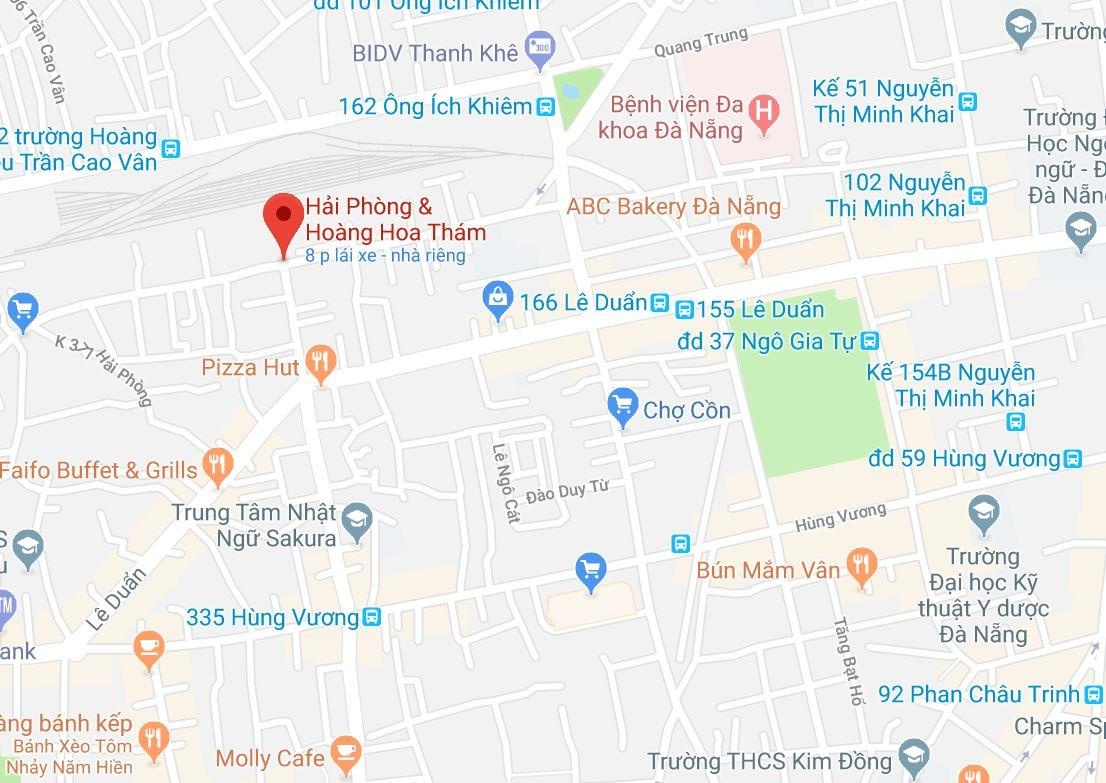 Oto chan duong tau hoa o Da Nang anh 2