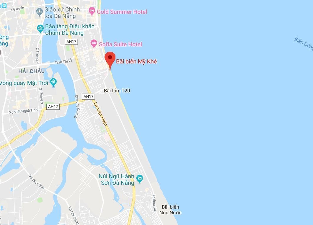 Nuoc thai chay ra bien Da Nang anh 3