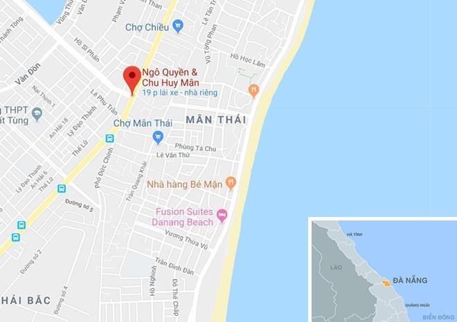 Tai xe xe Trung Nguyen den nop phat anh 2