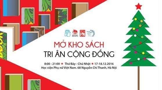 Ba nha xuat ban mo kho sach ban giam gia dip Giang sinh hinh anh