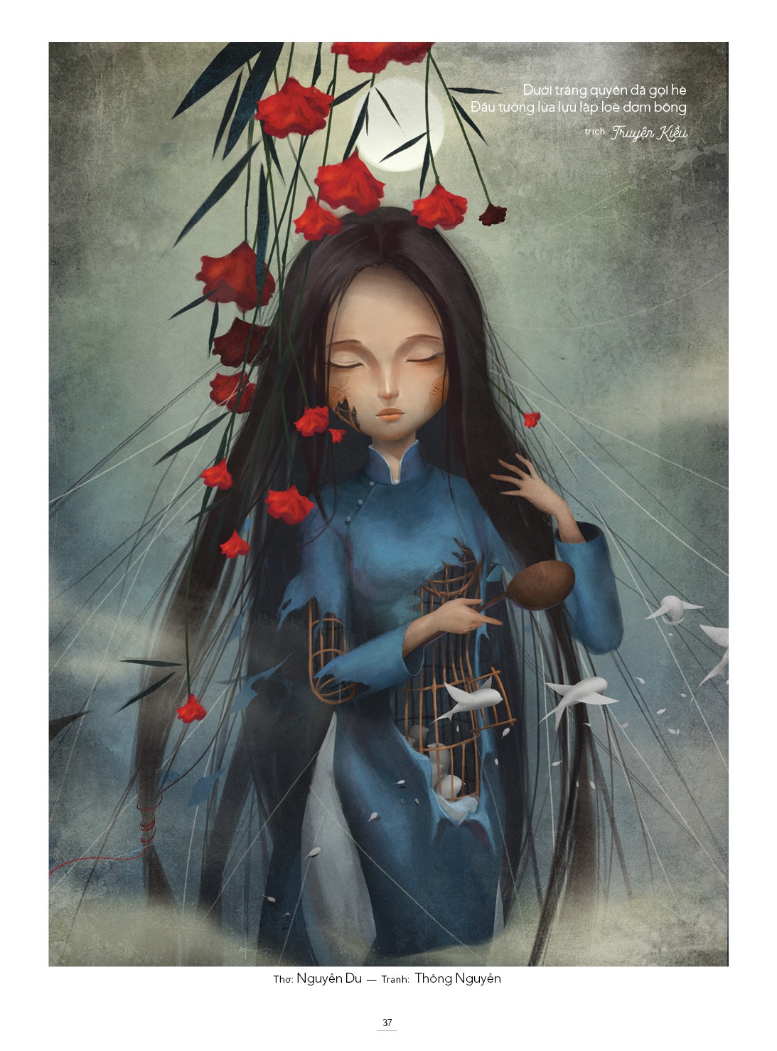 artbook 5 mua ket hop tho va hoa anh 1