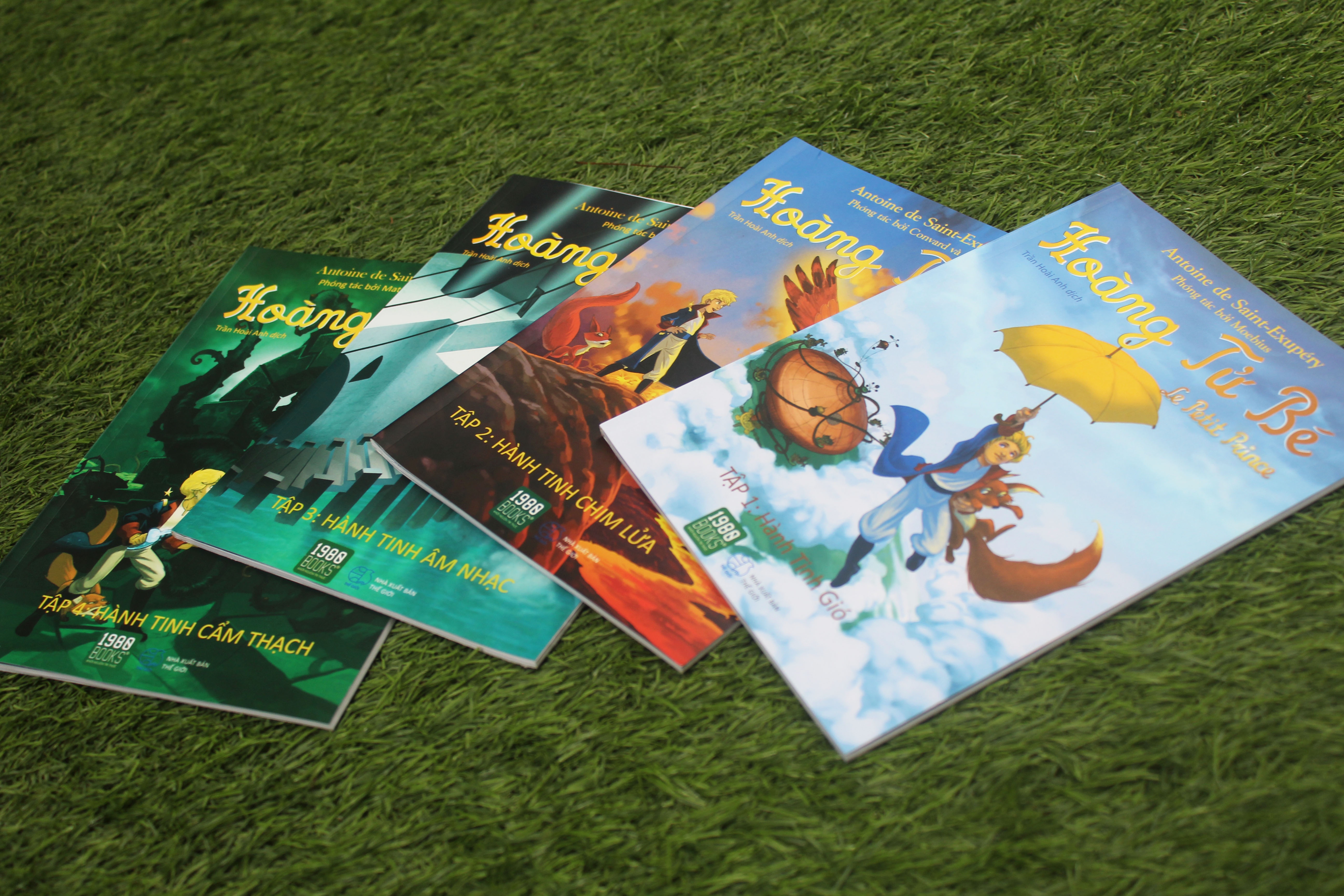 Phat hanh 4 tap dau 'Hoang tu be' phien ban truyen tranh hinh anh