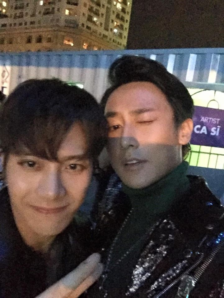 Rocker Nguyễn thân thiết với Jackson GOT7 ảnh 1 Rocker Nguyen than thiet voi Jackson GOT7 anh 1