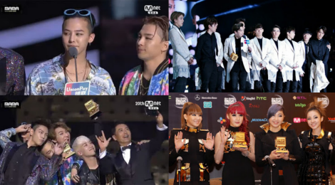 Nhung nhom nhac tung doat 2 Daesang trong mot nam hinh anh