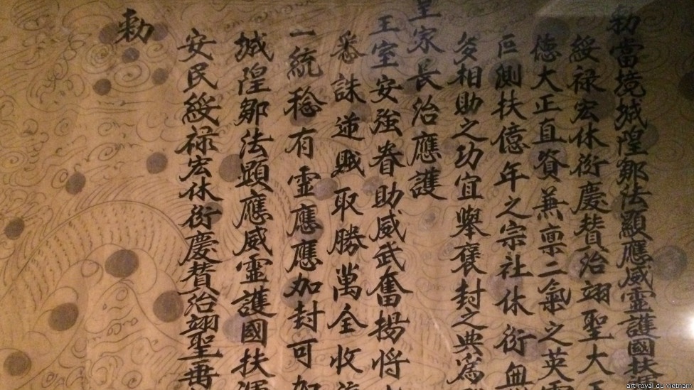 lịch sử về thư pháp Việt Nam ảnh 2 lich su ve thu phap Viet Nam anh 2