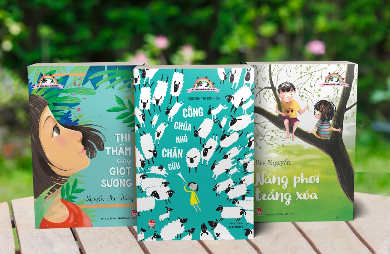 Ra mat 3 tac pham thieu nhi cua nu tac gia dip 8/3 hinh anh
