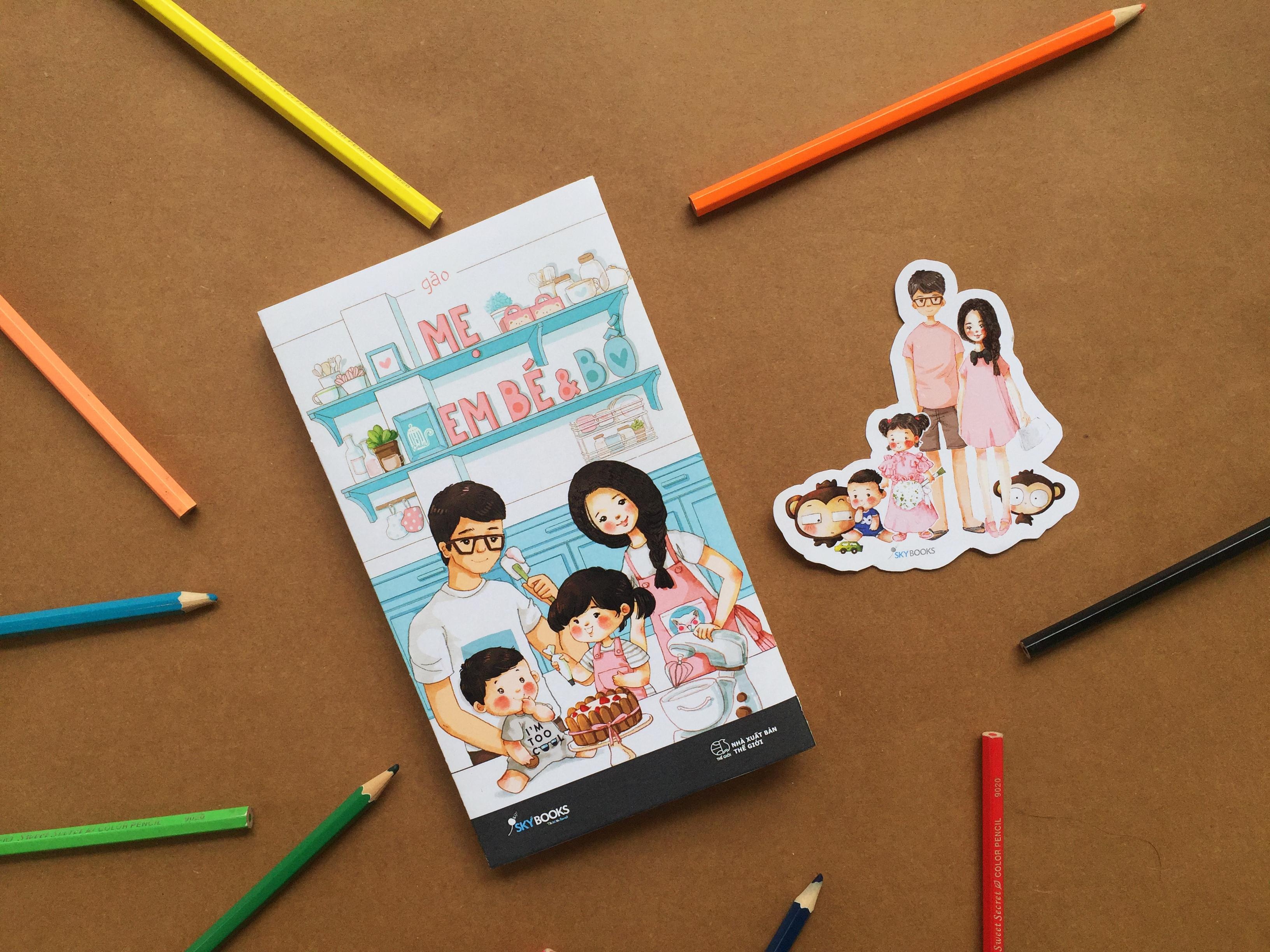 sách mới Mẹ em bé và bố của Gào ảnh 1 sach moi Me em be va bo cua Gao anh 1