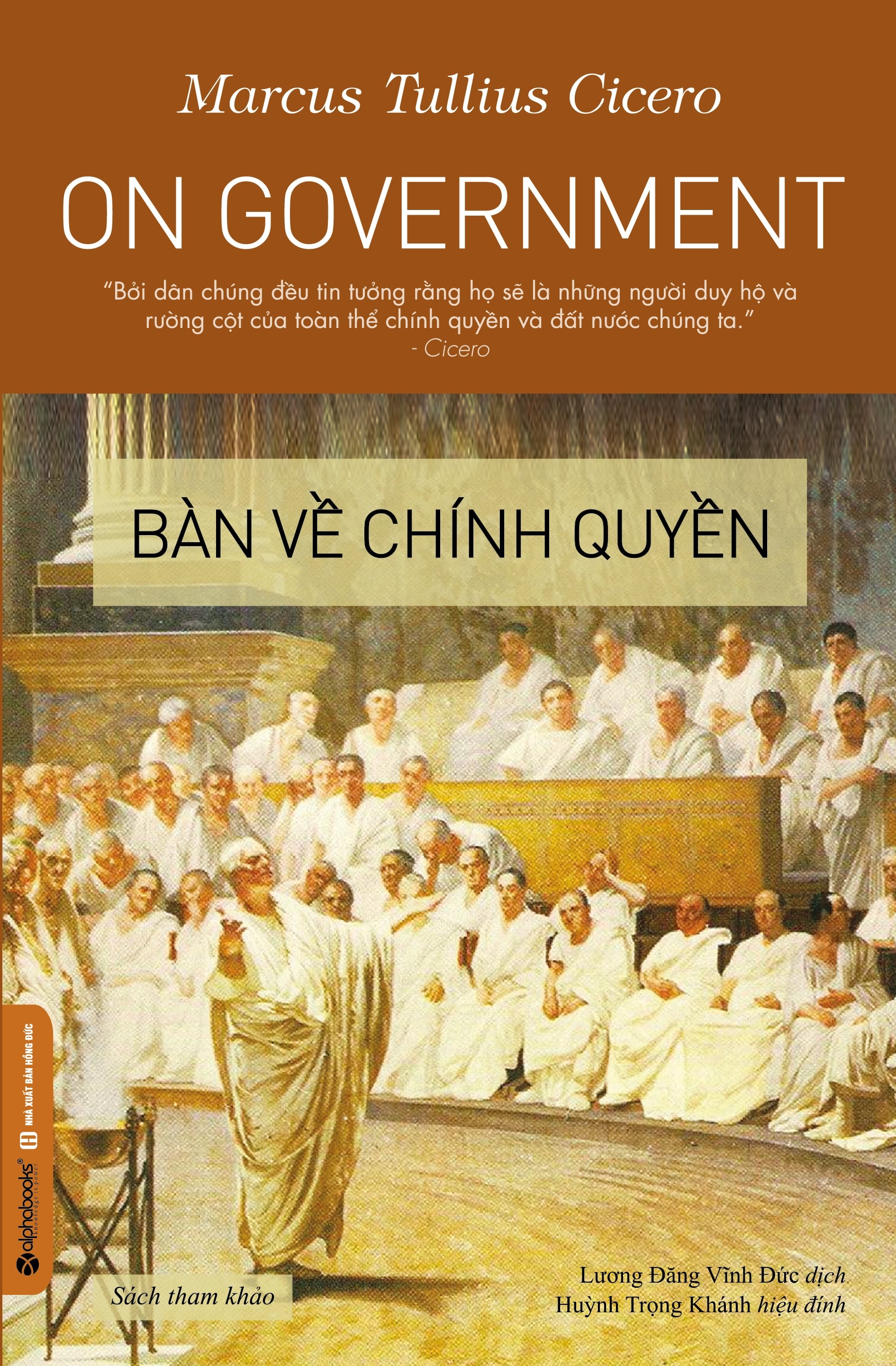 tác phẩm Bàn về chính quyền của Cicero ảnh 1 tac pham Ban ve chinh quyen cua Cicero anh 1