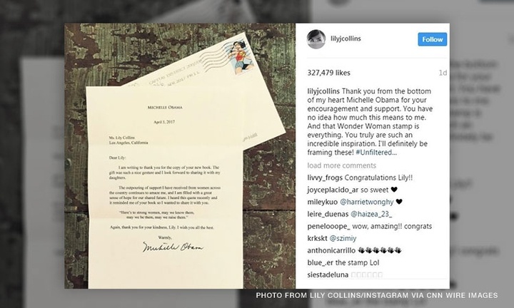 Lily Collins viet sach tu truyen anh 1