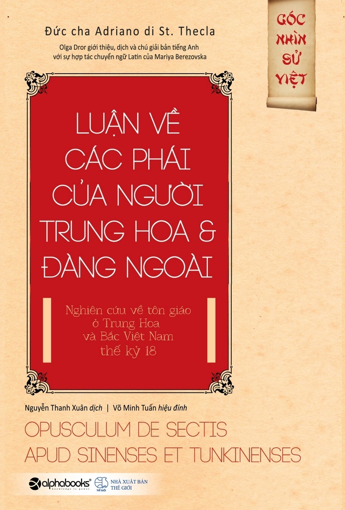 Luận về các phái của người Trung Hoa và Đàng Ngoài ảnh 1 Luan ve cac phai cua nguoi Trung Hoa va Dang Ngoai anh 1