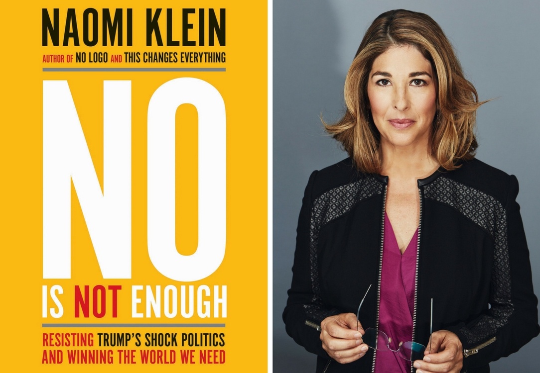 Naomi Klein viet sach chong Donald Trump anh 1