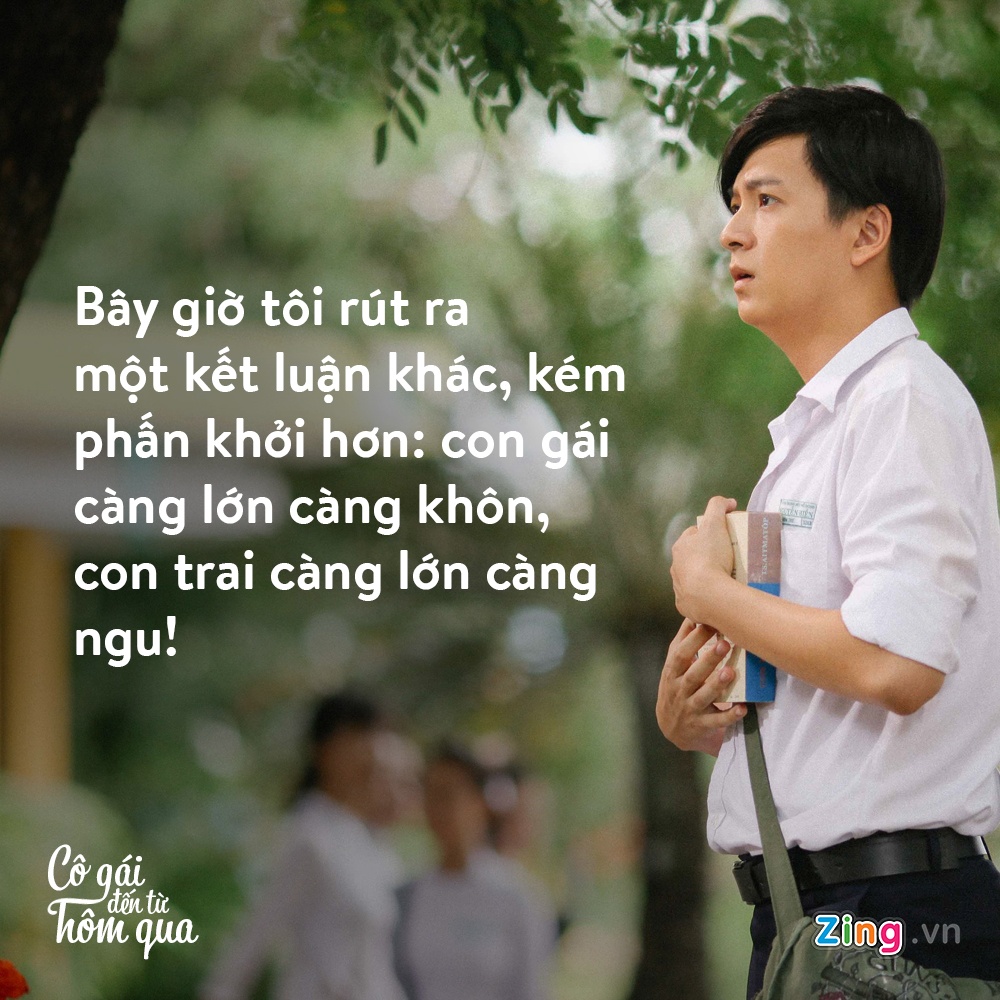 triet ly tinh yeu trong Co gai den tu hom qua anh 1