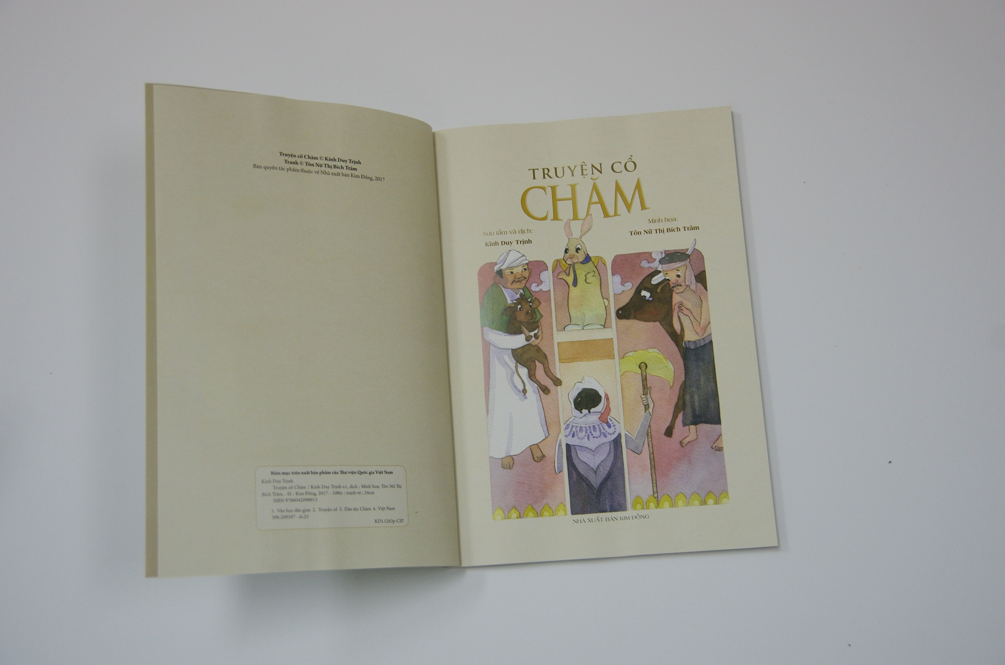 Thay giao Kinh Duy Trinh va Truyen co Cham anh 2