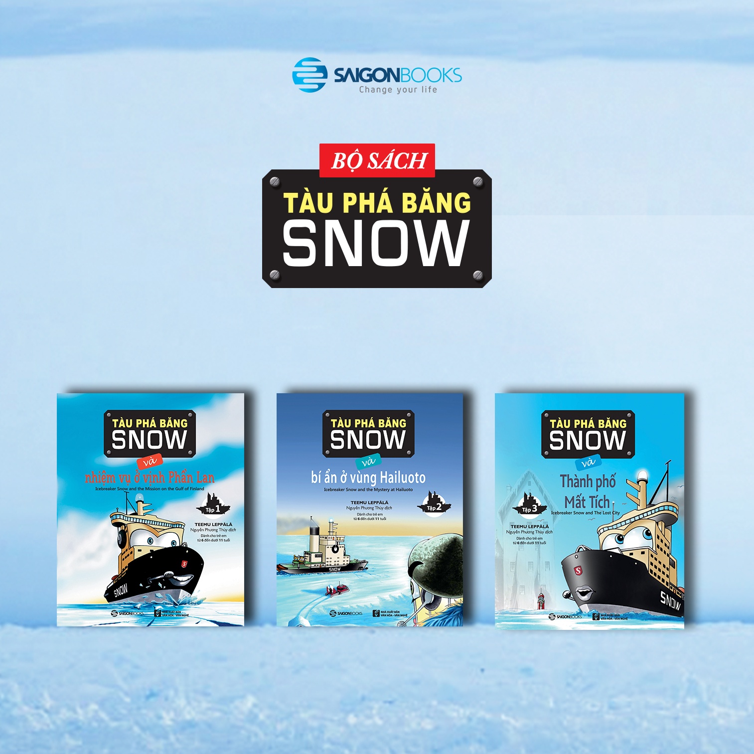 ra bộ truyện tranh Tàu phá băng Snow ảnh 1 ra bo truyen tranh Tau pha bang Snow anh 1