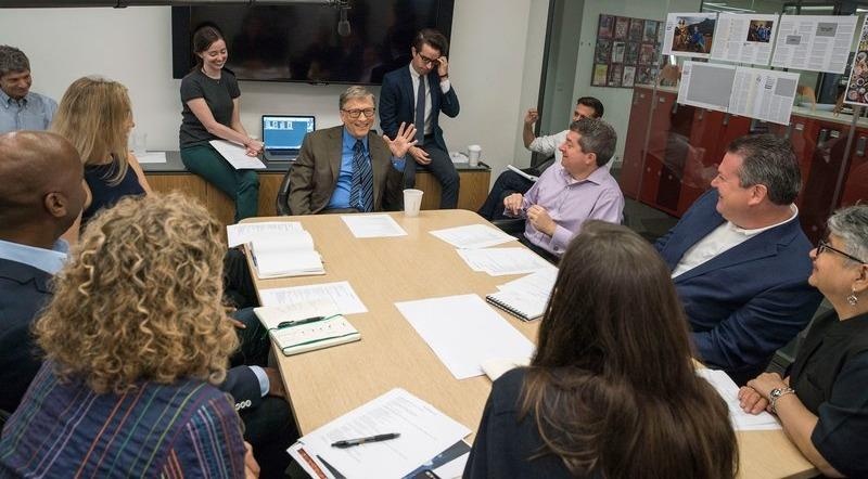 Bill Gates tro thanh bien tap vien khach moi dau tien cua tap chi Time hinh anh