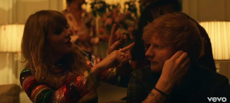 Taylor Swift hợp tác với Ed Sheeran trong MV mới ảnh 3 Taylor Swift hop tac voi Ed Sheeran trong MV moi anh 3