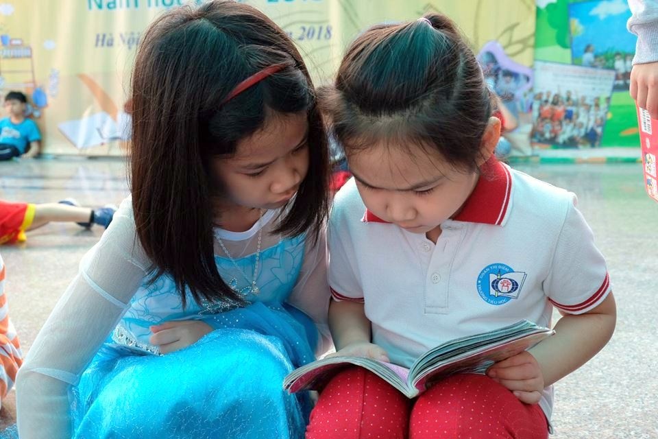 Hang nghin hoc sinh tham gia cuoc tim kiem Dai su Van hoa doc thu do hinh anh