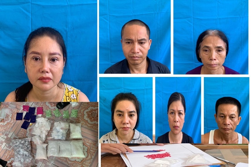 Ba trum giau gan 3kg ma tuy o nha hang xom anh 1