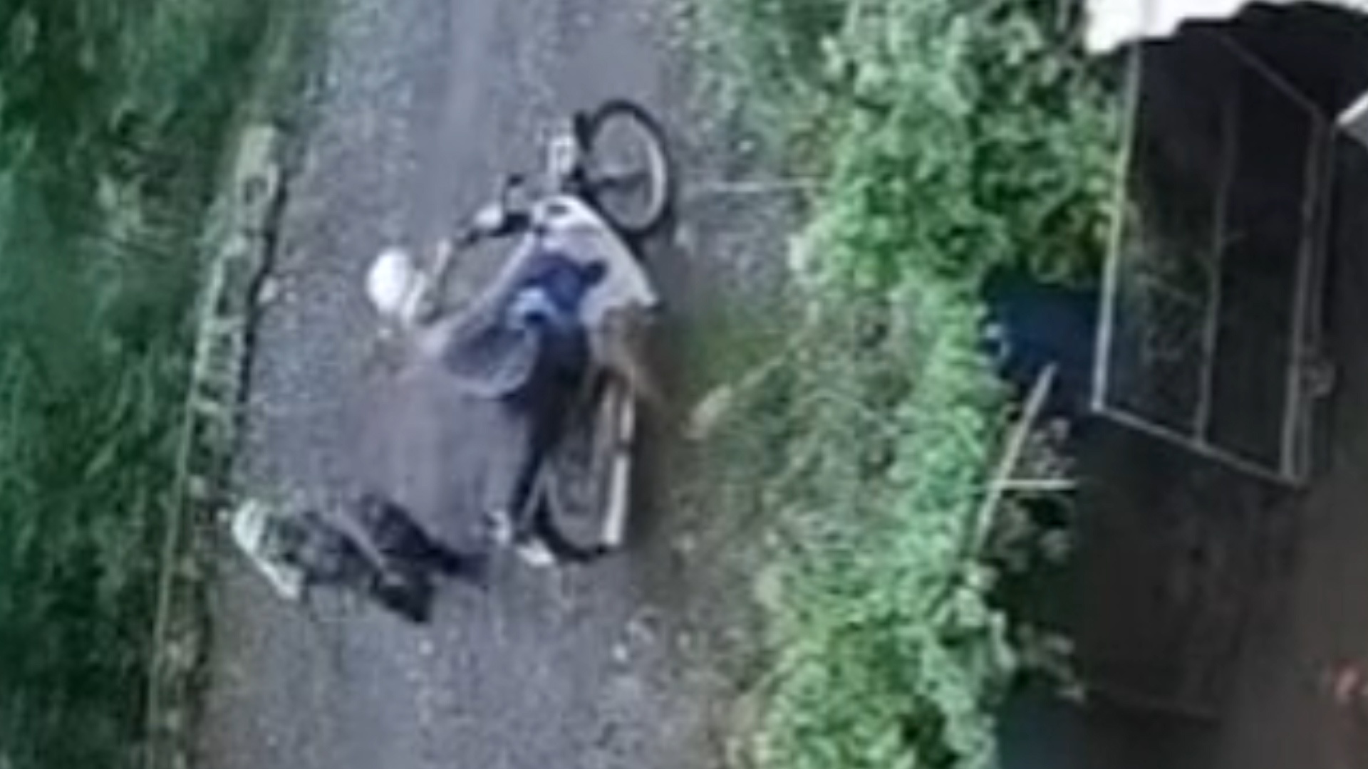 Nguoi phu nu duoi theo ke bat trom ga hinh anh