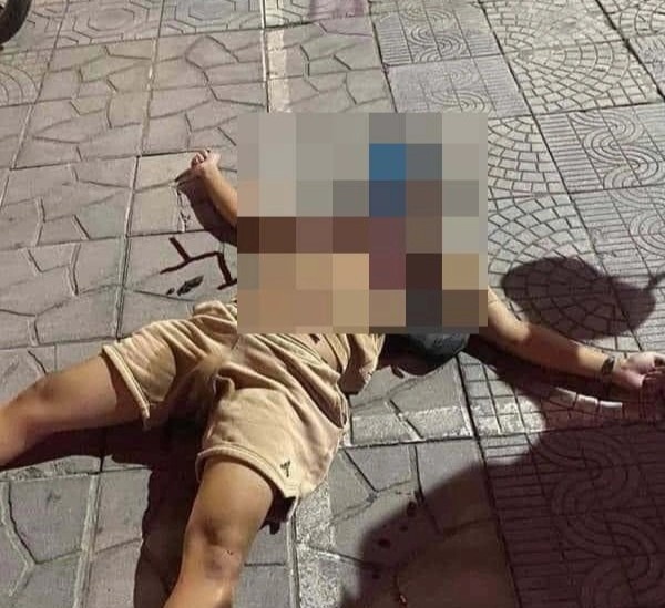 Nguoi dan ong bi dam guc o Ha Noi hinh anh