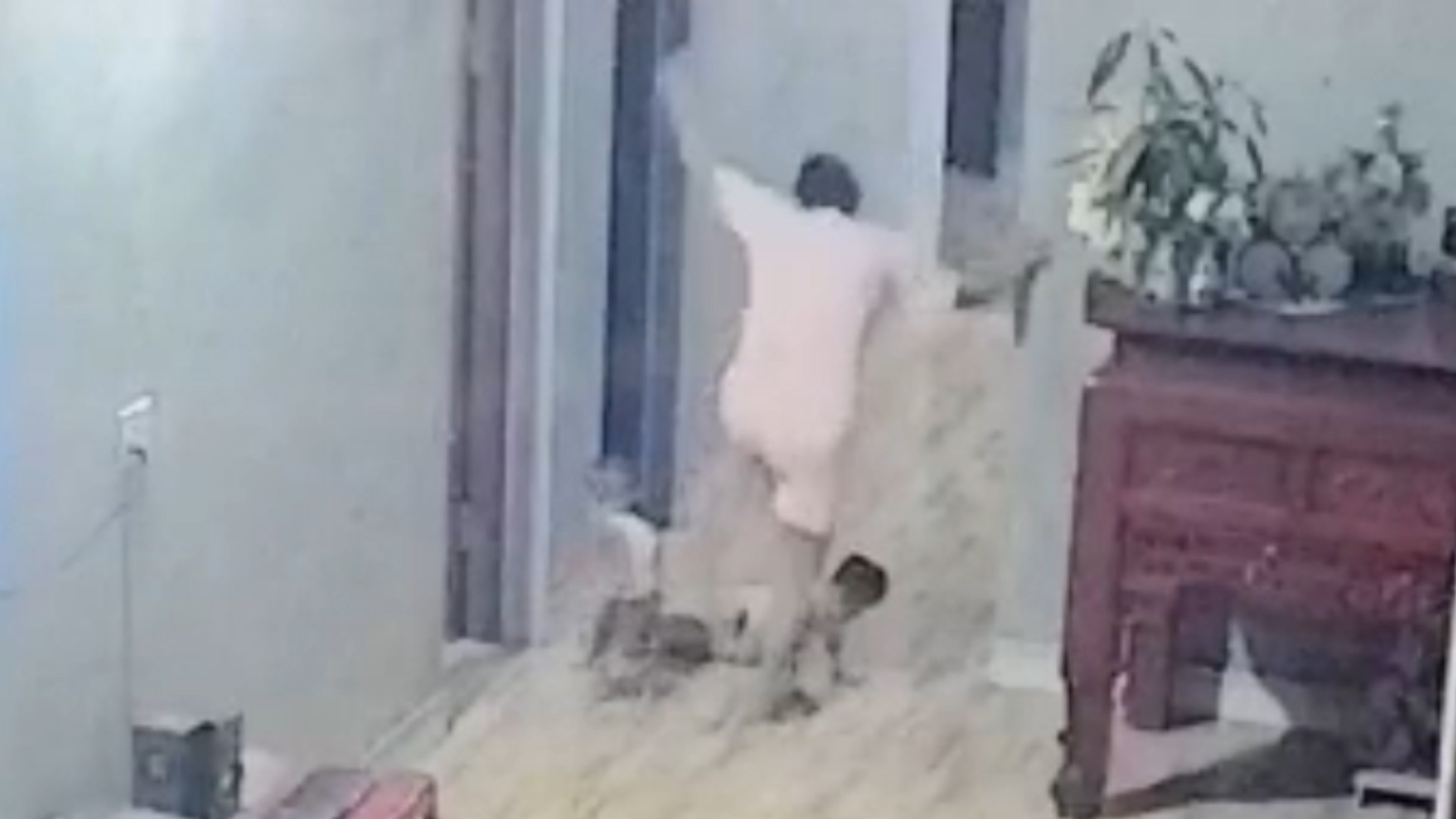 Xac minh clip chau be bi me dap gay xuong dui hinh anh