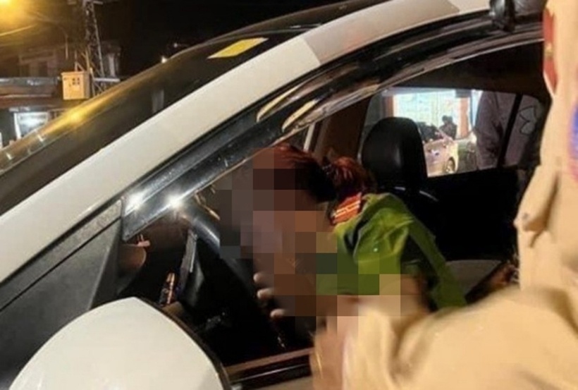 Nu thieu ta say xin lai xe gay tai nan, bi phat 46 trieu dong hinh anh