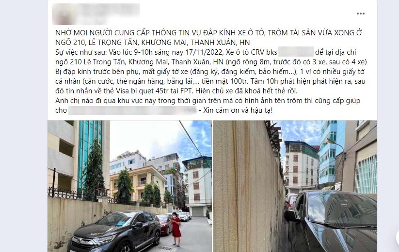 Trộm ôtô ở Hà Nội ảnh 1 Trom oto o Ha Noi anh 1
