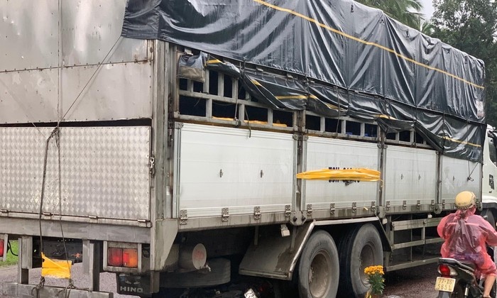 Tam giu hinh su tai xe lui xe lam chet 3 me con o Phu Yen hinh anh