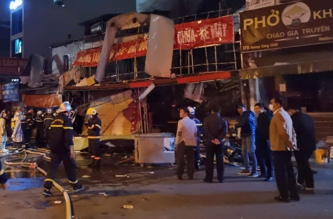 Nguyen nhan vu no o Ha Noi khien 3 nguoi bi thuong hinh anh