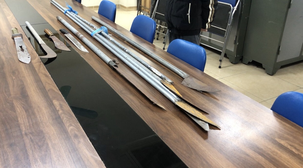 Danh nhau o Ha Dong anh 1