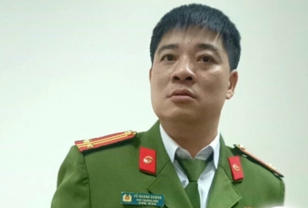 Bat tam giam mot can bo cong an o Bac Ninh hinh anh