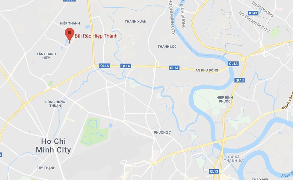 Bãi rác tạm Hiệp Thành, 18 năm ô nhiễm, 380 tấn rác, bốc mùi ảnh 4 Bai rac tam Hiep Thanh, 18 nam o nhiem, 380 tan rac, boc mui anh 4