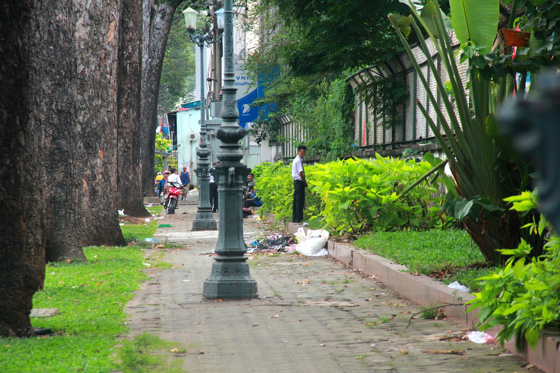 Dep bai rac boc mui hoi tren duong Sai Gon anh 20