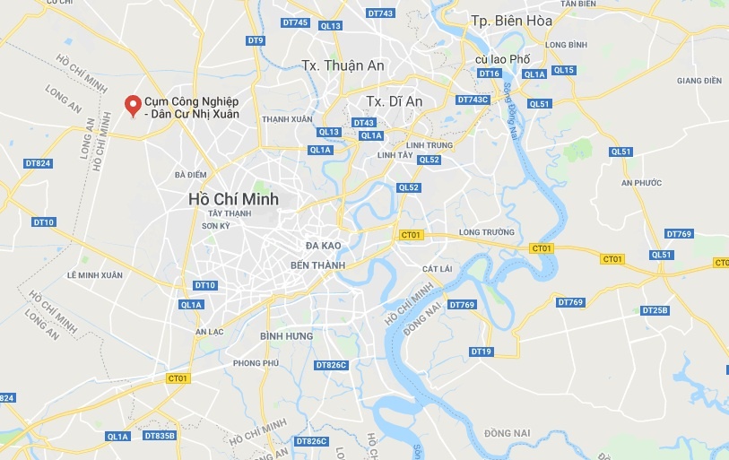 cháy lớn tại khu công nghiệp TP.HCM ảnh 2 chay lon tai khu cong nghiep TP.HCM anh 2