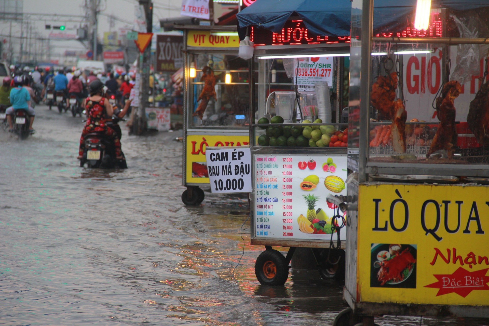 Sai Gon ngap nang anh 8