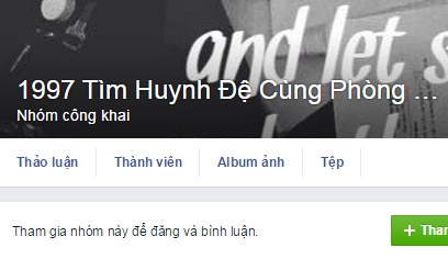 Thi sinh len Facebook tim ban cung phong thi hinh anh