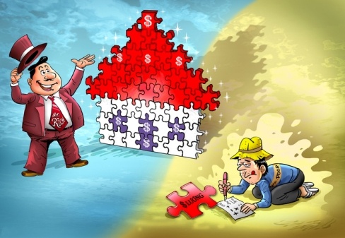 Người nghèo: Chú trọng vào thu nhập từ làm việc. Người nghèo: Làm việc chăm chỉ vì tiền của họ.