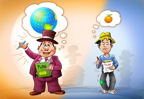 Người nghèo: Suy nghĩ nhỏ.