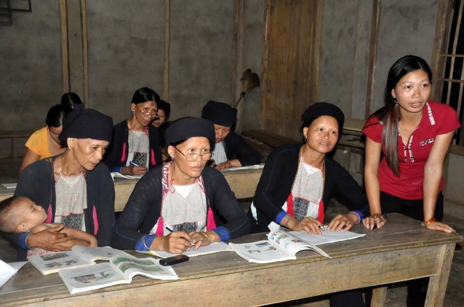 'Co giao' Nhan cua ban Khe Tam hinh anh