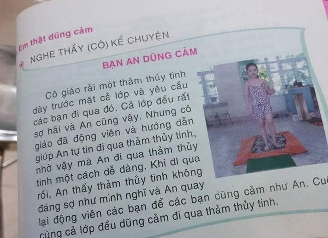 Bo phan day tre di tren thuy tinh trong sach ky nang hinh anh