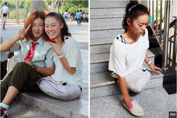 Nghi luc phi thuong cua co gai cut chan tu nam 6 tuoi hinh anh