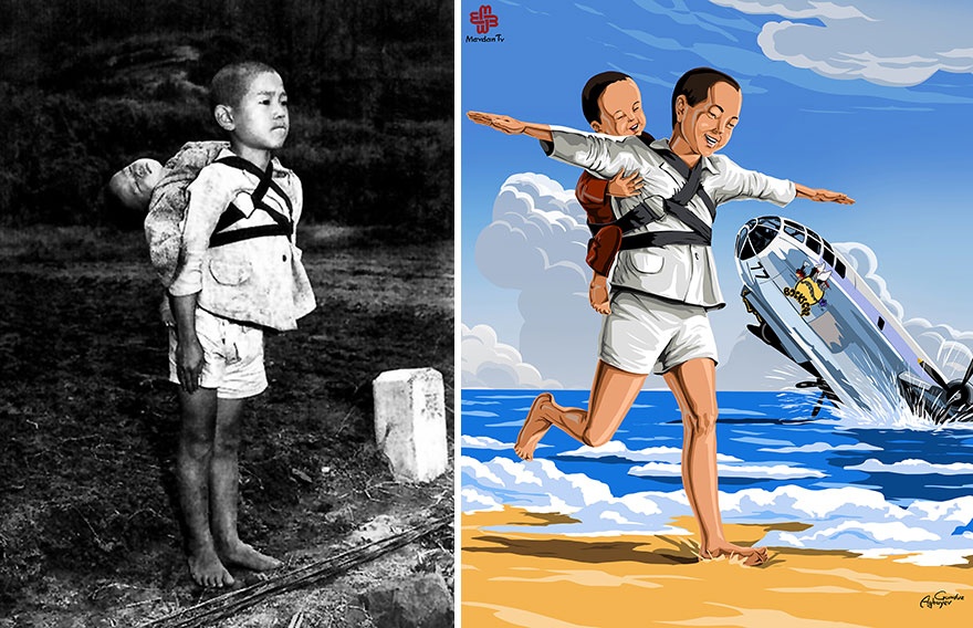 Ve lai nhung hien thuc dau thuong duoi goc nhin hanh phuc hinh anh