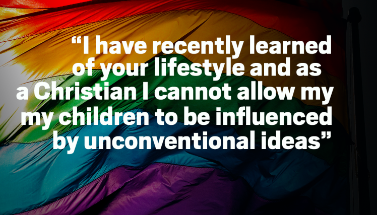 Những lời nói của mẹ học sinh thật sự khiến Michael tổn thương nhưng anh vẫn đáp lại một cách lịch sự