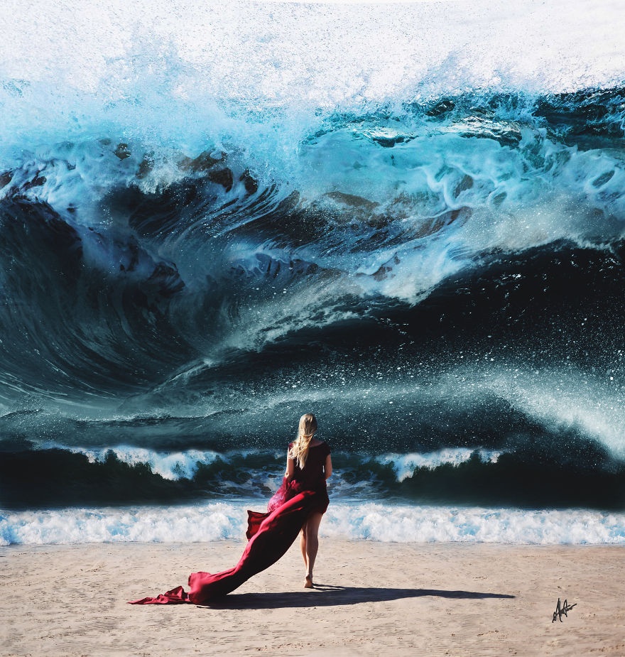 Theo Bored Panda, qua những bức ảnh của mình, tác giả muốn nắm bắt được bản chất cái đẹp trong sự kết nối giữa con người, thiên nhiên và động vật.