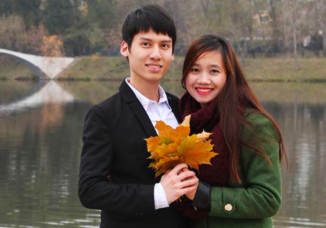 Tinh yeu nay sinh tu chuong trinh du hoc sinh don Tet hinh anh